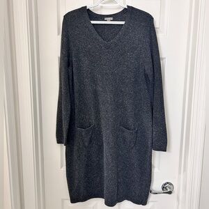 J Jill Silk Blend Sweater Dress